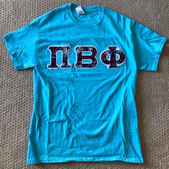 Gildan Pi Beta Phi stitched letters - Picture 1 of 3